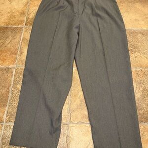 Briggs New York Charcoal Straight Leg Pants